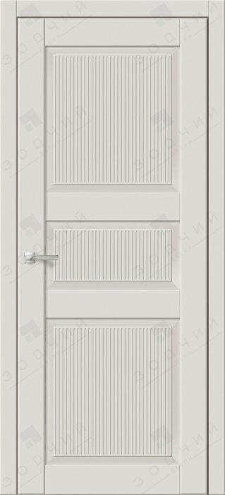 Дверь межкомнатная ЗОДЧИЙ КАНТРИ 3 ПГ Бьянка белая