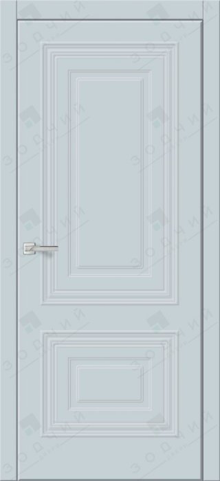 Дверь межкомнатная ЗОДЧИЙ КВИН 2 ПГ Софт голубой