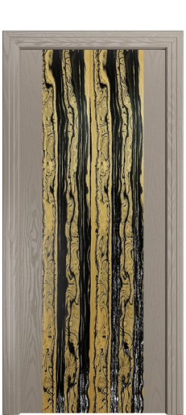 Дверь межкомнатная Порта Алекс КАНТРИ 1 Латте вставка эспрессо шпон