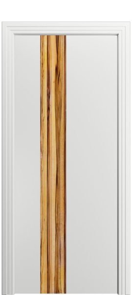 Дверь межкомнатная Порта Алекс КАНТРИ 3 Луна софт вставка Марблвуд эмаль