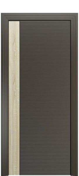 Дверь межкомнатная Порта Алекс ПОРТА 7 Гриджио вставка CPL эмаль