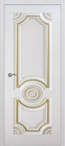 Дверь межкомнатная ЗОДЧИЙ ПАТРИСИЯ 5 ПГ Софт тальк