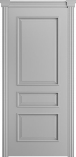 Дверь межкомнатная Порта Алекс Модерн2 Светло-серая эмаль
