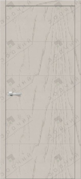 Дверь межкомнатная ЗОДЧИЙ ИТАЛЬЯНО 5 ПВХ ПГ Дуб оникс