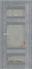 Дверь межкомнатная ЗОДЧИЙ СИРЕНА 4 ПО Астана грей стекло мателюкс светлое