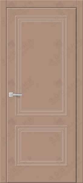 Дверь межкомнатная ЗОДЧИЙ КВИН 2 ПГ Капуччино софт