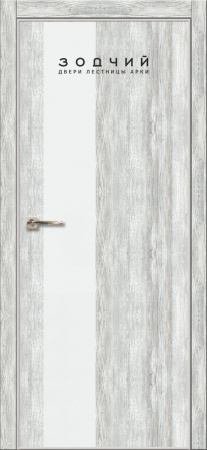 Дверь межкомнатная ЗОДЧИЙ МЕГАПОЛИС В21 ПГ Дуб серый винтажный