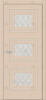 Дверь межкомнатная ЗОДЧИЙ КВИН ТВИН ПО Бисквит