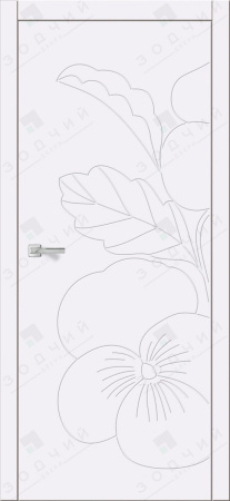 Дверь межкомнатная ЗОДЧИЙ ФЛОРА ФИАЛКА Фиджи