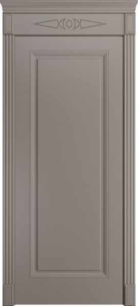 Дверь межкомнатная Порта Алекс Нео 1 Темно-Серая эмаль