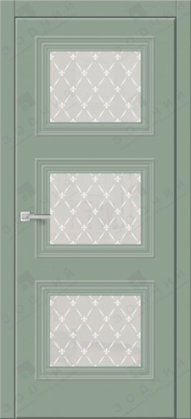 Дверь межкомнатная ЗОДЧИЙ КВИН 3 ПО Макарун