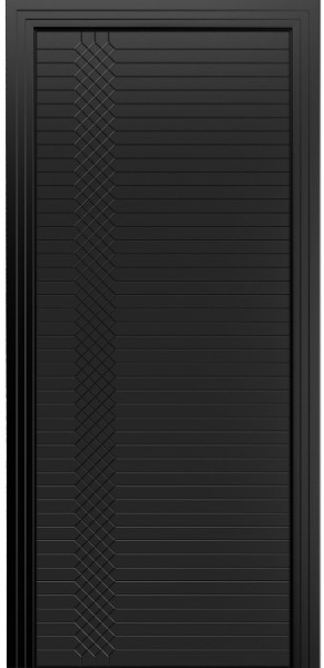 Дверь межкомнатная Порта Алекс ПОРТА 2 Неро софт эмаль