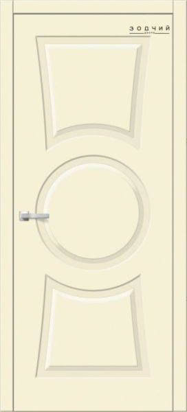Дверь межкомнатная ЗОДЧИЙ ТВИСТ 10 ПГ Шагрень латте