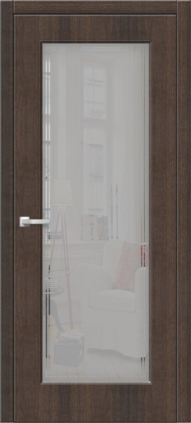 Дверь межкомнатная ЗОДЧИЙ ИТАЛЬЯНО 1 ПВХ ПО Бренди