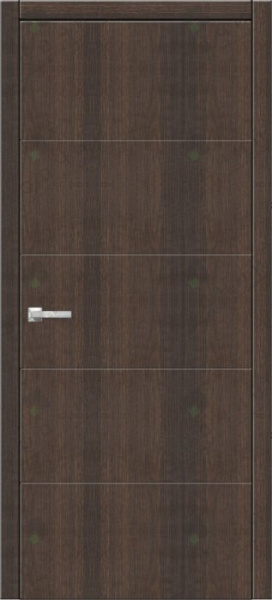 Дверь межкомнатная ЗОДЧИЙ ИТАЛЬЯНО 5 ПВХ ПГ Бренди