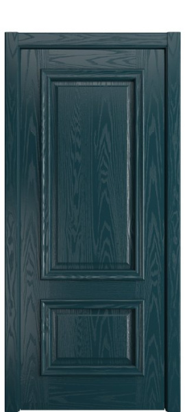 Дверь межкомнатная Порта Алекс КЛАССИКА 2 Лазурь шпон