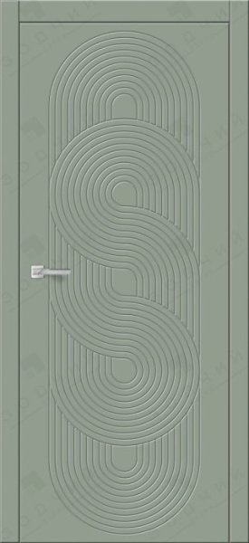 Дверь межкомнатная ЗОДЧИЙ ОМЕГА 1 ПГ Нефрит
