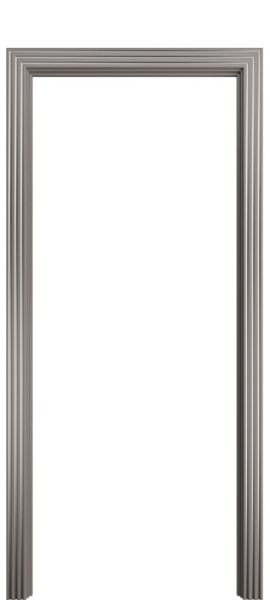 Наличник фигурный Порта Алекс темно-серый патина серебро эмаль