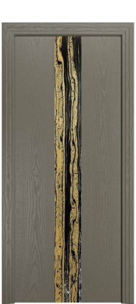 Дверь межкомнатная Порта Алекс КАНТРИ 2 Дюна вставка эспрессо шпон