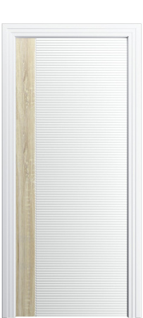 Дверь межкомнатная Порта Алекс ПОРТА 7 Вайт софт вставка CPL эмаль