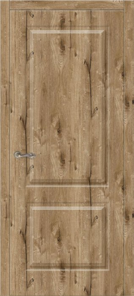 Дверь межкомнатная ЗОДЧИЙ ЛАТИНА 2 ПГ Каштан янтарный