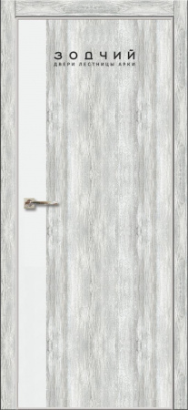 Дверь межкомнатная ЗОДЧИЙ МЕГАПОЛИС В22 ПГ Дуб белый винтажный