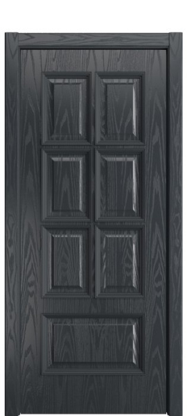 Дверь межкомнатная Порта Алекс КЛАССИКА 8 Графит шпон