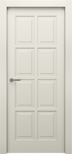 Дверь межкомнатная ЗОДЧИЙ ЭЛЕГАНТЕ ТВИН 4 ПГ Шагрень латте