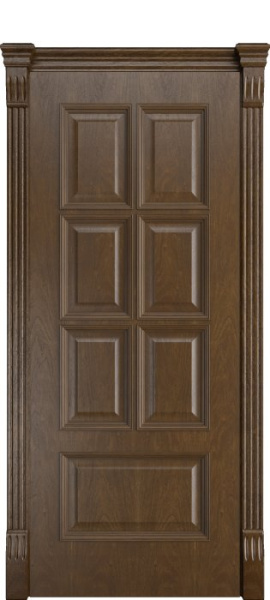 Дверь межкомнатная Порта Алекс КЛАССИКА 8 Дуб виски шпон