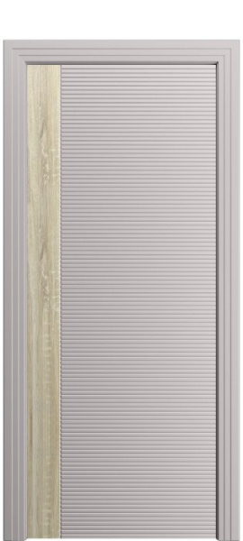 Дверь межкомнатная Порта Алекс ПОРТА 7 Платинум софт вставка CPL эмаль