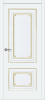 Дверь межкомнатная ЗОДЧИЙ АМПИР ПГ Шагрень молочный