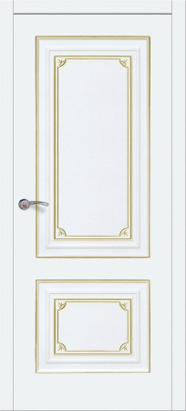 Дверь межкомнатная ЗОДЧИЙ АМПИР ПГ Шагрень молочный