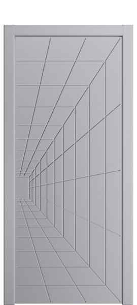 Дверь межкомнатная Порта Алекс ПОРТА6 Ибис софт эмаль