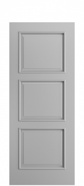 Дверь межкомнатная Порта Алекс Модерн6 Светло-серая эмаль