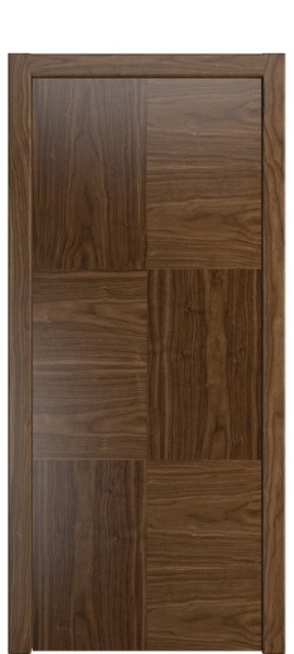 Дверь межкомнатная Порта Алекс ДЮНА 4 Американский орех шпон