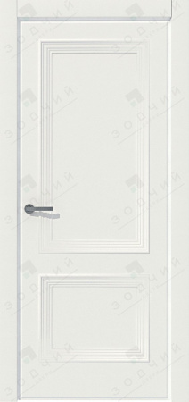 Дверь межкомнатная ЗОДЧИЙ КВИН 2 ПГ Шагрень молочная