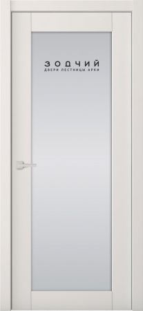 Дверь межкомнатная ЗОДЧИЙ ТОКИО 2 ПО Шагрень айриш стекло матированное светлое