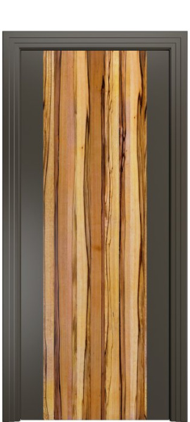 Дверь межкомнатная Порта Алекс КАНТРИ 1 Гриджио вставка Марблвуд эмаль