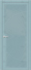 Дверь межкомнатная ЗОДЧИЙ УНИКА 3 ПГ Софт голубой