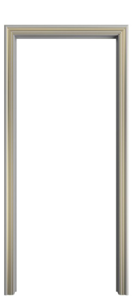 Наличник Александрия Порта Алекс Светло-серая патина золото эмаль