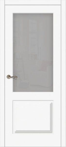 Дверь межкомнатная ЗОДЧИЙ ЛАТИНА 2 ПО Софт тальк