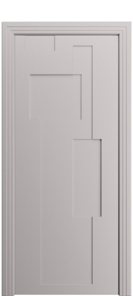 Дверь межкомнатная Порта Алекс ПОРТА 4 Платинум софт эмаль