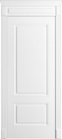 Дверь межкомнатная Порта Алекс Нео 2 Белоснежная эмаль