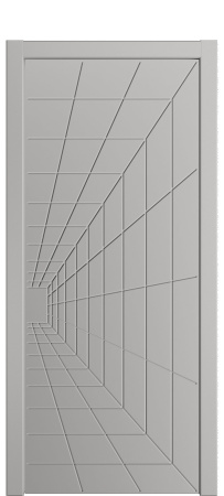 Дверь межкомнатная Порта Алекс ПОРТА6 Грей эмаль