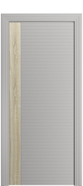 Дверь межкомнатная Порта Алекс ПОРТА 7 Грей вставка CPL эмаль