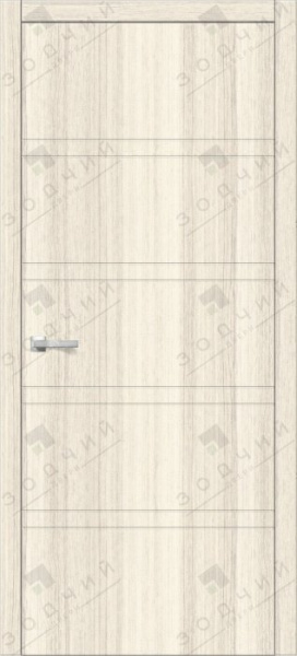 Дверь межкомнатная ЗОДЧИЙ ИТАЛЬЯНО 6 ПГ Сандал белый