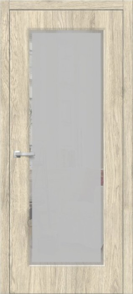 Дверь межкомнатная ЗОДЧИЙ ИТАЛЬЯНО 1 ПВХ ПО Ива белая