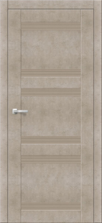 Дверь межкомнатная ЗОДЧИЙ СИРЕНА 3 ПГ Бетон бежевый