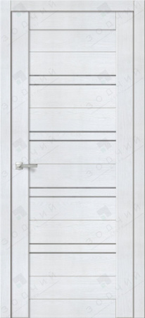 Дверь межкомнатная ЗОДЧИЙ Д-012 ПО Астана милк стекло Мателюкс светлый