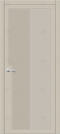 Дверь межкомнатная ЗОДЧИЙ УНИКА 8 ПГ Капучино софт